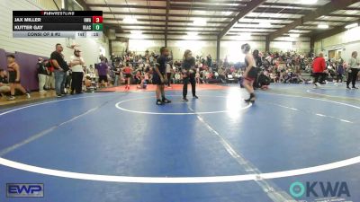 80 lbs Consi Of 8 #2 - Jesse Voss, Skiatook Youth Wrestling vs Christian Jones, Tulsa Blue T Panthers