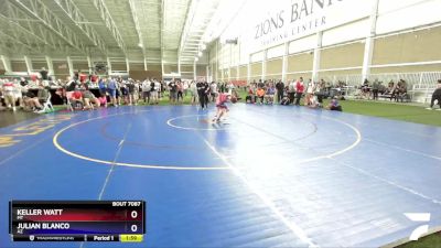 86 lbs Quarterfinal - Keller Watt, MT vs Julian Blanco, AZ