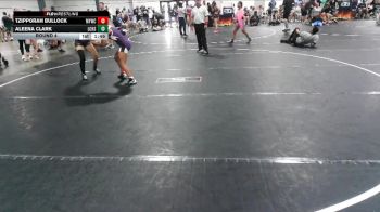 105 lbs Round 4 - TZipporah Bullock, MBCRD Youth Wrestling Club vs Aleena Clark, Long County High School