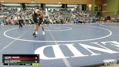 132 lbs Quarterfinals (8 Team) - Evan Rodriguez, BROKEN ARROW vs Jacoby Jenkins, YUKON