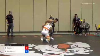 86 kg Prelims - Colton Hawks, Tiger Style Wrestling Club vs Eddy Morales, Unattached