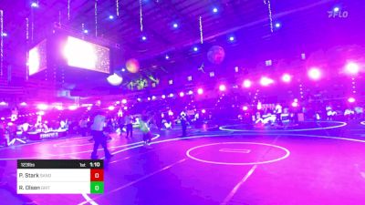 123 lbs Quarterfinal - Patrick Stark, Sanderson Wrestling Academy vs Robert Olson, GRIT Athletics WC