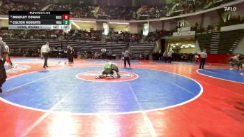 157-2A Cons. Round 1 - Colton Roberts, Franklin County vs Bradley Cowan, Rockmart