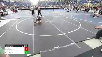 73 lbs Consolation - Andrew Wilcox, Mountain Grapplers vs Ayden Ortiz, Bear Cave WC