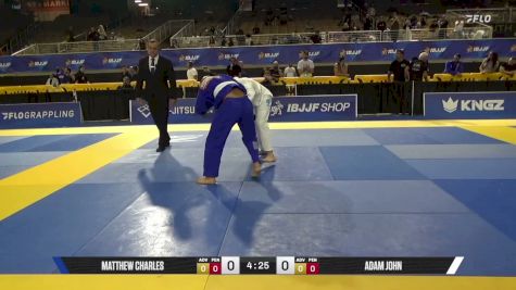 ADAM JOHN vs MATTHEW CHARLES 2026 Pan Jiu Jitsu IBJJF Championship
