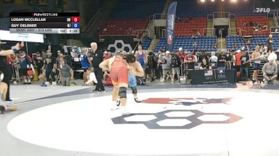 215 lbs Cons. Rd Of 64 - Logan McClellan, OH vs Guy Oelsner, NJ