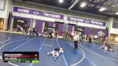 80 lbs Quarterfinal - Kael Nelson, Salt Flats Wrestling Club vs Braxton Stander, Fremont Wrestling Club