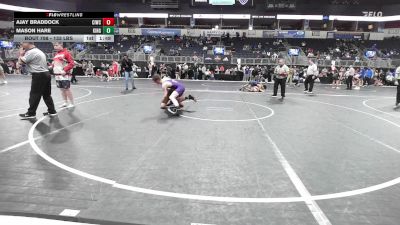 133 lbs Final - Ajay Braddock, CIWC-Team Intensity vs Mason Hare, King Select