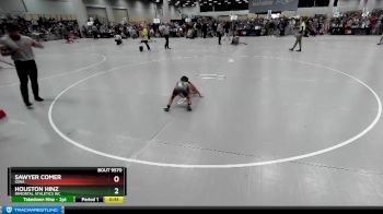 49 lbs Cons. Round 3 - Houston Hinz, Immortal Athletics WC vs Sawyer Comer, Iowa