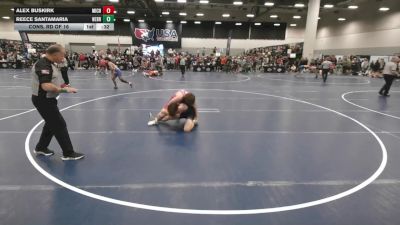 157 lbs Cons. Rd Of 16 - Alex Buskirk, Michigan vs Reece Santamaria, Nebraska