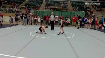73 lbs Round Of 16 - Jace Janney, Heard County USA Takedown vs Jase Nichols, South Paulding Junior Spartans Wrestling Club