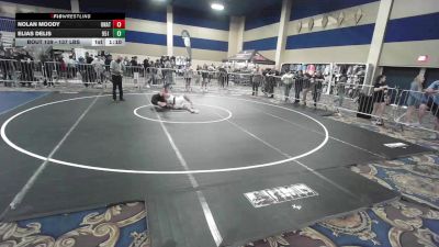 137 lbs Quarterfinal - Nolan Moody, Unattached vs Elias Delis, 951 Wc