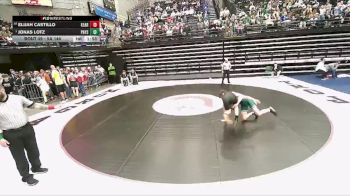 5A 144 lbs Champ. Round 1 - Jonas Lotz, Payson vs Elijah Castillo, Kearns