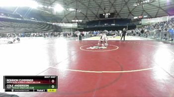 138 lbs Cons. Round 3 - Cole Anderson, Port Angeles Wrestling Club vs Rohnon Cummings, White River Hornets Wrestling Club