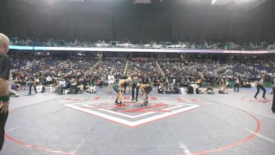 8A 157 lbs Cons. Semi - Gabriel Sadler, Green Level vs Isaiah Johnson, Hoke County High School