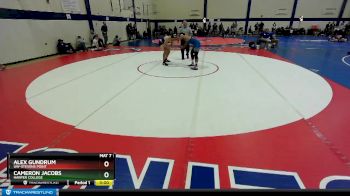 157 lbs Cons. Round 1 - Cameron Jacobs, Harper College vs Alex Gundrum, UW-Stevens Point