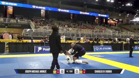 Charles K K Huihui vs Joseph Michael Monize 2025 Pan Jiu Jitsu IBJJF Championship
