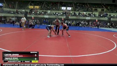 Semifinal - Tiberius Byam, Blaine Wrestling Club vs Carter Jensen, Pursuit Wrestling Minnesota