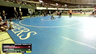 Rookie K-2 40 Semifinal - Camden Little, Guerrilla Wrestling (GWA) vs Chase Swale, Raider Nation Wrestling Club