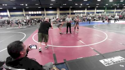 130 lbs Consi Of 16 #2 - Itzel Padilla, Cobra Kai vs Charlie Freese, Hill Country Wildcats