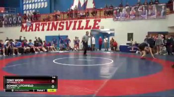 138 lbs Placement (16 Team) - Dominic Litchfield, Bellmont vs Tony Wood, Jay County