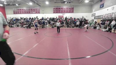 138 lbs Quarterfinal - Cam Dennis, Noble vs Chase Scott, Calais