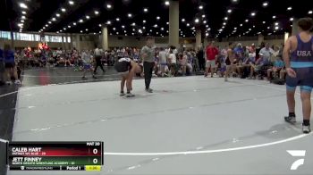 170 lbs Round 5 (6 Team) - Jett Finney, North Desoto Wrestling Academy vs Caleb Hart, Patriot WC Blue