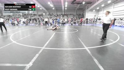 185 lbs Semifinal - Hayleen Martinez, SheKong vs Kiley Georgel, Team RJN Green