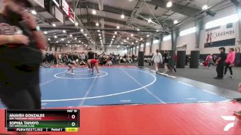 126 lbs 3rd Place Match - Sophia Tamayo, Vici Wrestling Club vs Anaveh Gonzales, 806 Takedown Wrestling