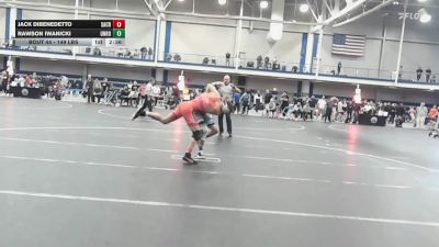 149 lbs Round Of 64 - Jack DiBenedetto, Sacred Heart - UnAttached vs Rawson Iwanicki, Unrostered - UnAttached