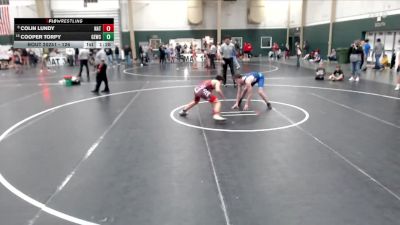 126 lbs Semifinal - Colin Lundy, NATF vs Cooper Torpy, Golden Eagle Wrestling Club