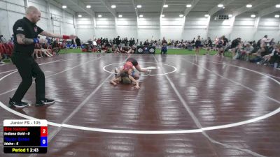 105 lbs Ella Neibert, Indiana Gold vs Taylor Drake, Idaho