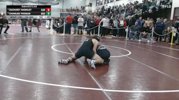 190 lbs Round Of 16 - Zachary Hashley, Gloucester vs Charles Thomas, Nauset