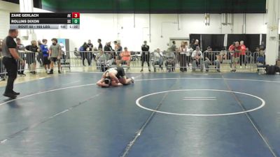 165 lbs Round Of 128 - Zane Gerlach, AK vs Rollins Dixon, SC