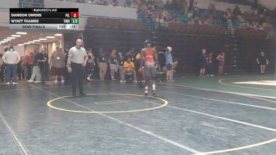 126 lbs Semifinal - Jaheem Rambert, Chester vs Aaron Boyd, Abbeville