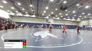 125 lbs Round Of 16 - Sei Dolomengi, Bridgewater vs Ben Fournier, Norwich