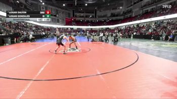 138 lbs Quarterfinal - Logan Gonzales, Bishop Kelly vs Logan Dalton, Emmett