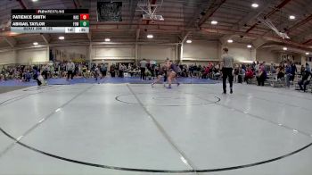 125 lbs Cons. Round 2 - Patience Smith, Kenton High School vs Abigail Taylor, Fowlerville (Girls)