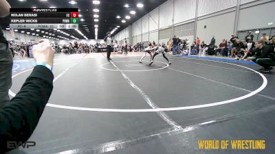 80 lbs Rr Rnd 1 - Nolan Berasi, Full Circle 12U vs Kepler Wicks, POWA 12U