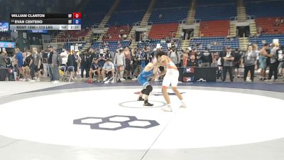 113 lbs Champ. Rd Of 32 - William Clanton, New York vs Evan Centeno, Utah