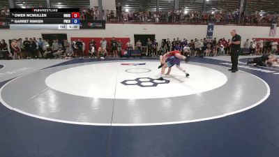 61 kg Champ. Rd Of 32 - Owen McMullen, Bishop McCort High School Wrestling vs Garret Rinken, Panther Wrestling Club RTC