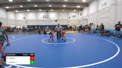 65-70 lbs Quarterfinal - Lorenzo Choto, Daniel Cormier WA vs Esquire Flores, SoCal Grappling