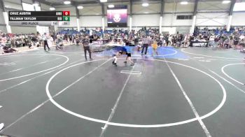 58 lbs 3rd Place - Cruz Austin, GomezBrothersGrapplingAcademy vs Tillman Taylor, Rising Sun WC