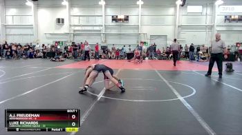 100 lbs Round 1 (10 Team) - Luke Richards, Carolina Hammer Squad vs A.J. Freudeman, Neighborhood WC