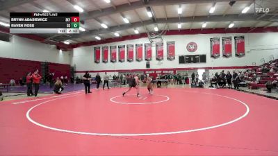 207 lbs Semis (4 Team) - Raven Ross, Cerritos College vs Brynn Adasiewicz, Skyline College
