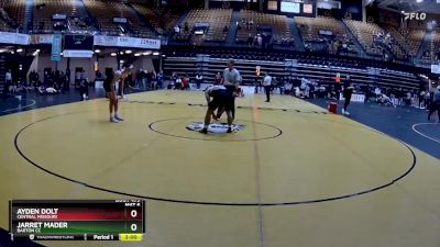 149 lbs Semifinal - Ayden Dolt, Central Missouri vs Jarret Mader, Barton CC