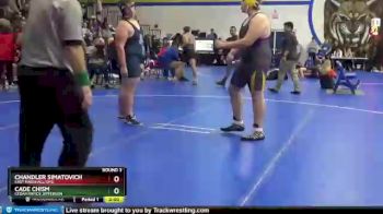 Round 3 - Cade Chism, Cedar Rapids Jefferson vs Chandler Simatovich, East Marshall/GMG