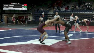 184 lbs Consi Of 4 - Adrien Cramer, Central Michigan vs Cory Thomas, Michigan State