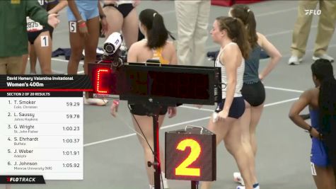 Women's 400m Open, Prelims 3