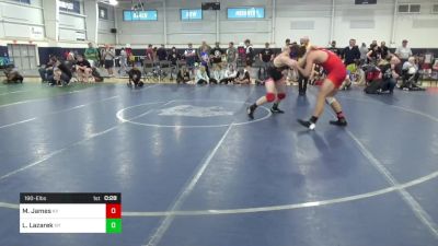190-E lbs Semifinal - Marcus James, KY vs Landon Lazarek, NY